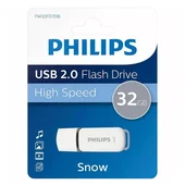 Флаш памет USB 2.0 32 GB Snow PHILIPS - Thumbnail 3