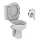 Моноблок с биде Ulysse S + смесител за вграждане Alpha VIDIMA - Thumbnail 1