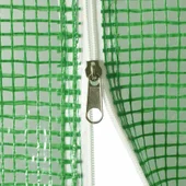 Оранжерия със стоманена рамка зелена 48 м² 16x3x2 м - Thumbnail 6