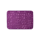 Постелка за баня с Memory пяна 50x70 см лилава ICSC 184 INTER CERAMIC - Thumbnail 1