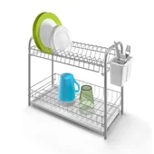 Сушилник за съдове 2 нива Double Tex METALTEX - Thumbnail 3