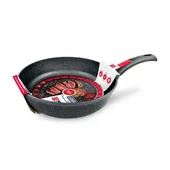 Тиган с незалепващо покритие ø28 см черен гранит НЕВА МЕТАЛЛ ПОСУДА - Thumbnail 1