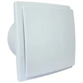 Вентилатор за баня ОК 01, с клапа, квадрат - бял - Thumbnail 1
