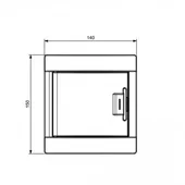Апартаментно табло с 4 модула MD9316 - ADAL PANO - Thumbnail 3