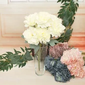 Декоративен букет Божури 7 цвята 53 см - Thumbnail 5