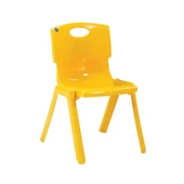 Детски стол жълт MEVSIM PLASTIC - Thumbnail 1