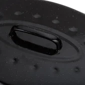 Емайлирана овална тава с капак 42 см NAVA - Thumbnail 5