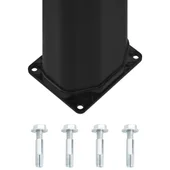 Градински соларен душ 217 см - слушалка и кранче -  35л черен - Thumbnail 11