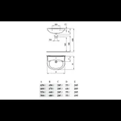 Neo: умивалник 600 - Thumbnail 2