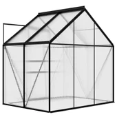 Парник, 190 x 130 x 195 см , алуминий - поликарбонат, 2,47 м³ - Thumbnail 6
