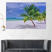 Плаж на остров Ко Ронг - картина пано за стена - Thumbnail 1