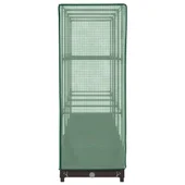 Повдигната леха с покривало, 160x40x123 см - ратанов сандък - Thumbnail 5