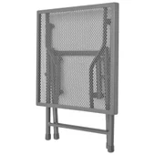 Шезлонги с маса, стомана, антрацит, 2 бр. - Thumbnail 8