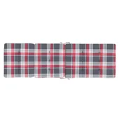 Възглавници за столове шезлонги 2 бр червено каре Оксфорд плат - VL361997 - Thumbnail 5