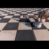 Бетонни блокчета - Quatro - черен - 30х30x6 - PETRA PAVAJE - Thumbnail 2