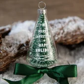 Декоративни коледни елхички 4x9 см 4 бр. - Thumbnail 4