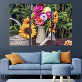 Декорация със слънчоглед - картина пано за стена - Thumbnail 2