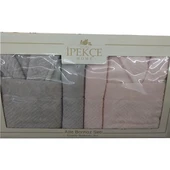 Комплект халати за баня с кърпи 6 части Fati IPEKCE - Thumbnail 4