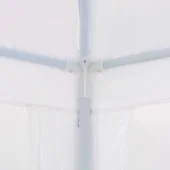 Парти шатра, 3х12 м, PE, бяла - Thumbnail 5