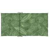 Възглавници за стол  2 бр. на зелени листа - с ниска облегалка - VL361331 - Thumbnail 7