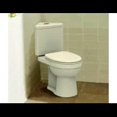 Ъглов моноблок Лукс задно оттичане със седалка 76х38х79см INTER CERAMIC - Thumbnail 2