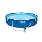 Басейн с метална рамка 366x76 см с помпа и филтър INTEX - Thumbnail 1