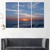 Изгрев над океана - картина пано за стена - Thumbnail 2