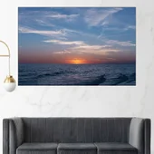 Изгрев над океана - картина пано за стена - Thumbnail 1