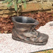 Кашпа Обувка 40х24х22 см кафяво-медна ROTO - Thumbnail 3