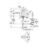 Смесител за баня с автоматичен изпразнител Victoria-N ROCA (мостра) - Thumbnail 4