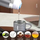 Туристически термос с 3 чаши 500 мл - Thumbnail 5