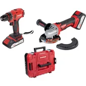 Бормашина & ъглошлайф 2Ah 4Ah RDP-PBCDI20&SPAG20 RAIDER - Thumbnail 1