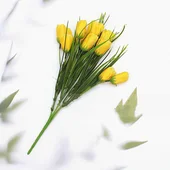 Декоративен букет от лалета с 10 цветчета 33 см - Thumbnail 6