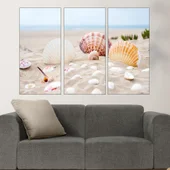 Декориран с миди плаж - картина пано за стена - Thumbnail 2