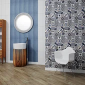 Фаянс 20х50 см Пачуърк тъмнокафяв 5737 KAI - Thumbnail 2