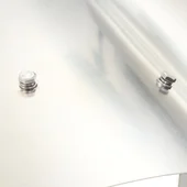 Шапка за комин, неръждаема стомана, сребриста - Thumbnail 4