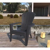 Стол с подлакътници Adirondak антрацит RAINBOW - Thumbnail 3