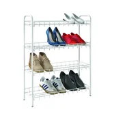 Етажерка за обувки 4 нива 64x23x80 см METALTEX - Thumbnail 1