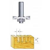 Фрезер за оберфреза Ø31.75 H6.35 B9.37 мм опашка Ø8 мм с лагер Raider - Thumbnail 2