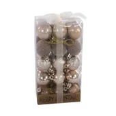Коледни топки Ø4 см Бронзова палитра 30 бр. - Thumbnail 2