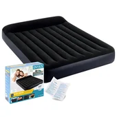 Надуваем дюшек с вградена възглавница 152х203х25 см INTEX - Thumbnail 9