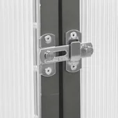 Оранжерия - поликарбонат - стоманена основа - 169x169x195 см - Thumbnail 6