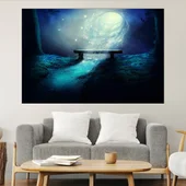 Портал към галактиката - картина пано за стена - Thumbnail 1