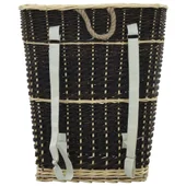 Раница за дърва за огрев с презрамки, 57x51x69 см, върба - Thumbnail 4