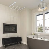 Таванен простир 5x180 см бял SEPIO - Thumbnail 2