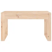 Градинска пейка, 80x38x45 см, борово дърво масив - VL825086 - Thumbnail 3