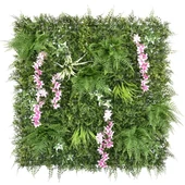 Пано изкуствена зелена декорация 100x100 см Blooming Creek MY GARDEN - Thumbnail 1