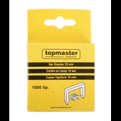 Скоби за такер 12 мм / кутия 1000 броя Topmaster - Thumbnail 2