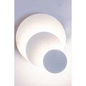 Стенен аплик Тройна окръжност бял мат DREAM LIGHTS - Thumbnail 3