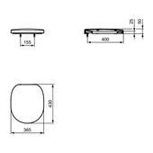 Тоалетна седалка Connect Vidima - Thumbnail 2